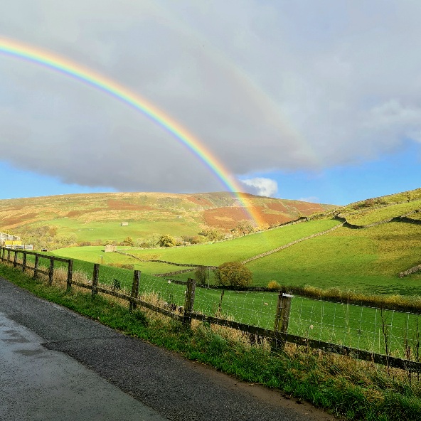 Rainbow over the Dales