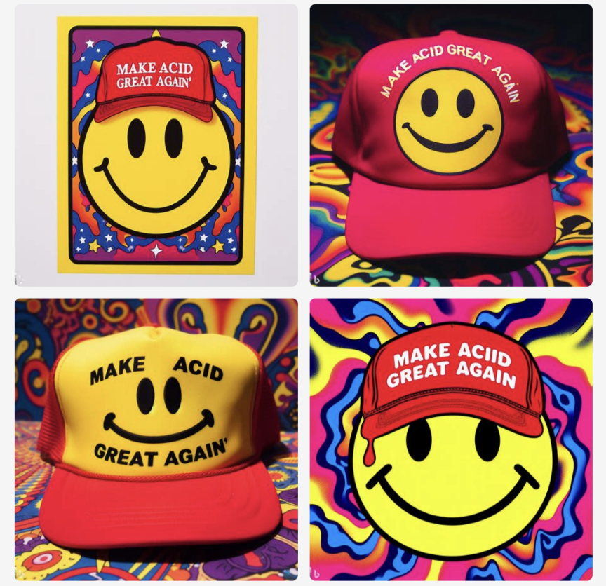 make acid great again image options