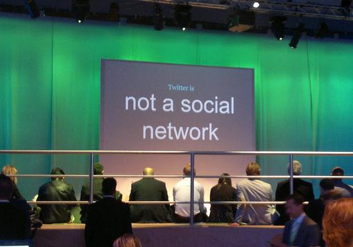 Not a social network
