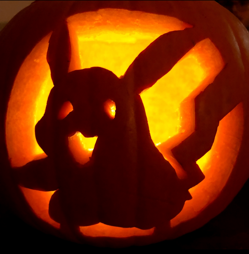 Pikachu pumpkin